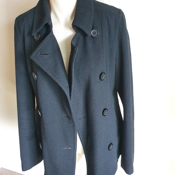 Jeans 7 Wool Womens Coat Jacket 